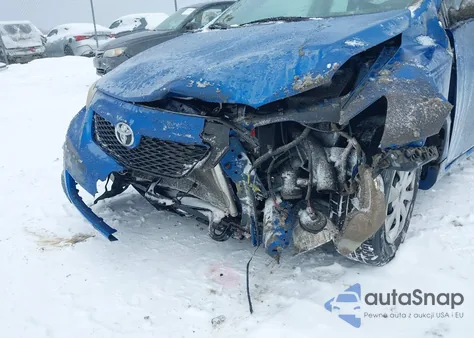 2010 Toyota Corolla Le z USA, uszkodzony, nr VIN 1NXBU4EE9AZ281357